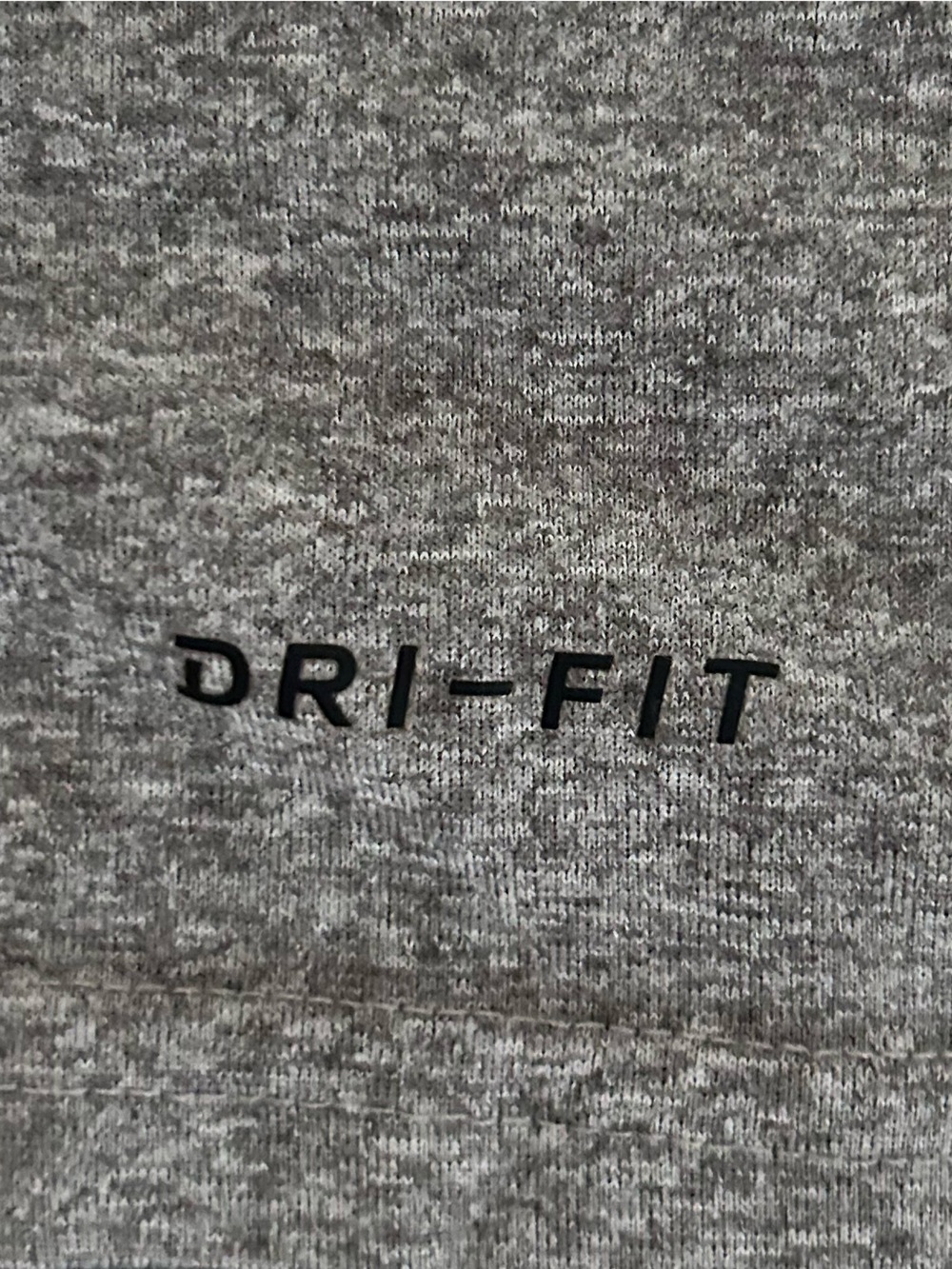 Nike Heather Gray Athletic Short Sleeve Tee - Picture 2 of 4